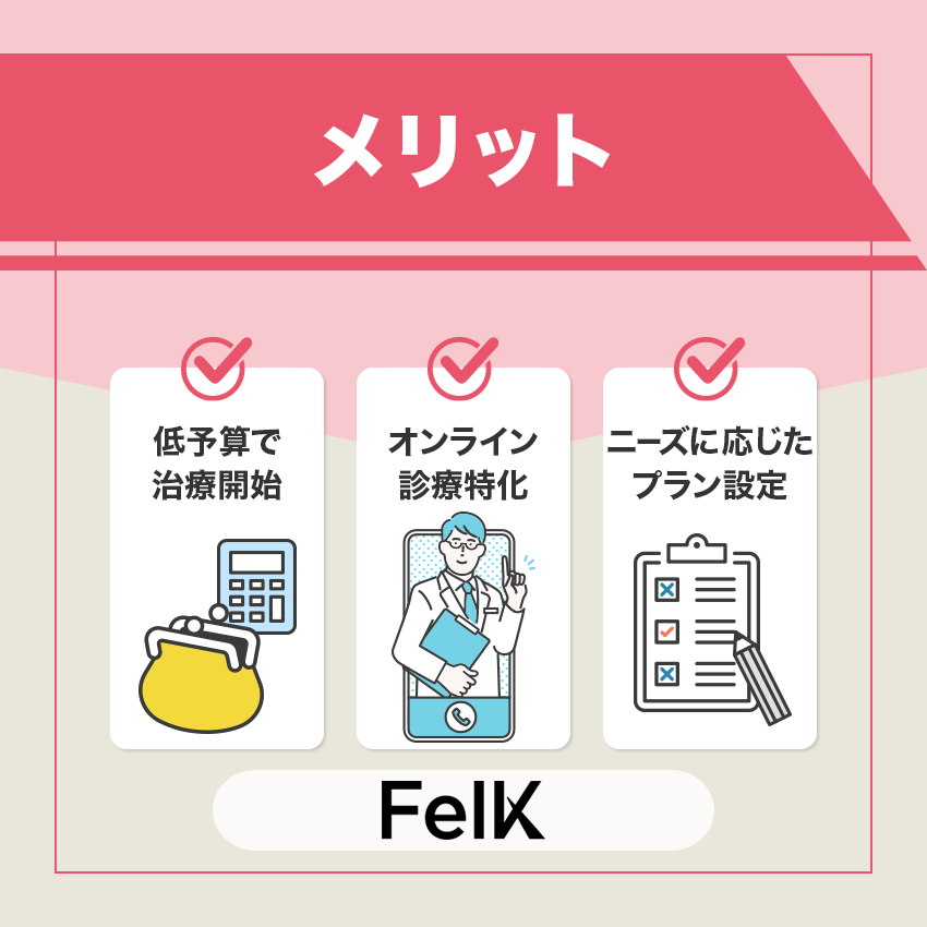 FelK(フェルケ)のメリット